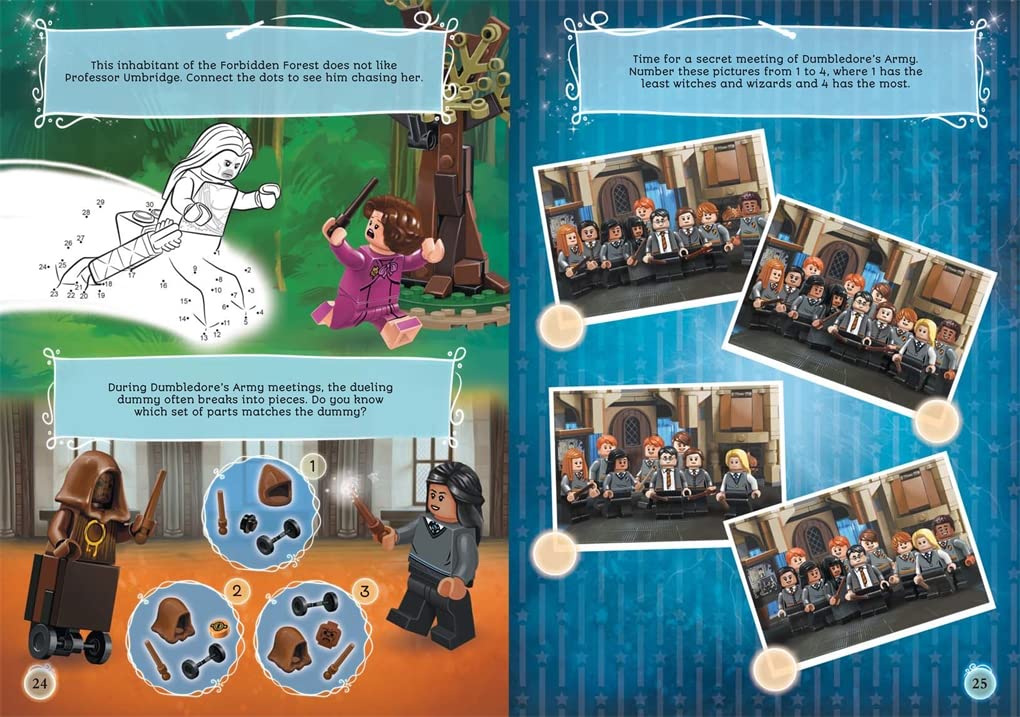 LEGO® Harry Potter™ Magical Surprises Activity Book (with Neville Longbottom™ minifigure) (Lego® Minifigure Activity) Paperback