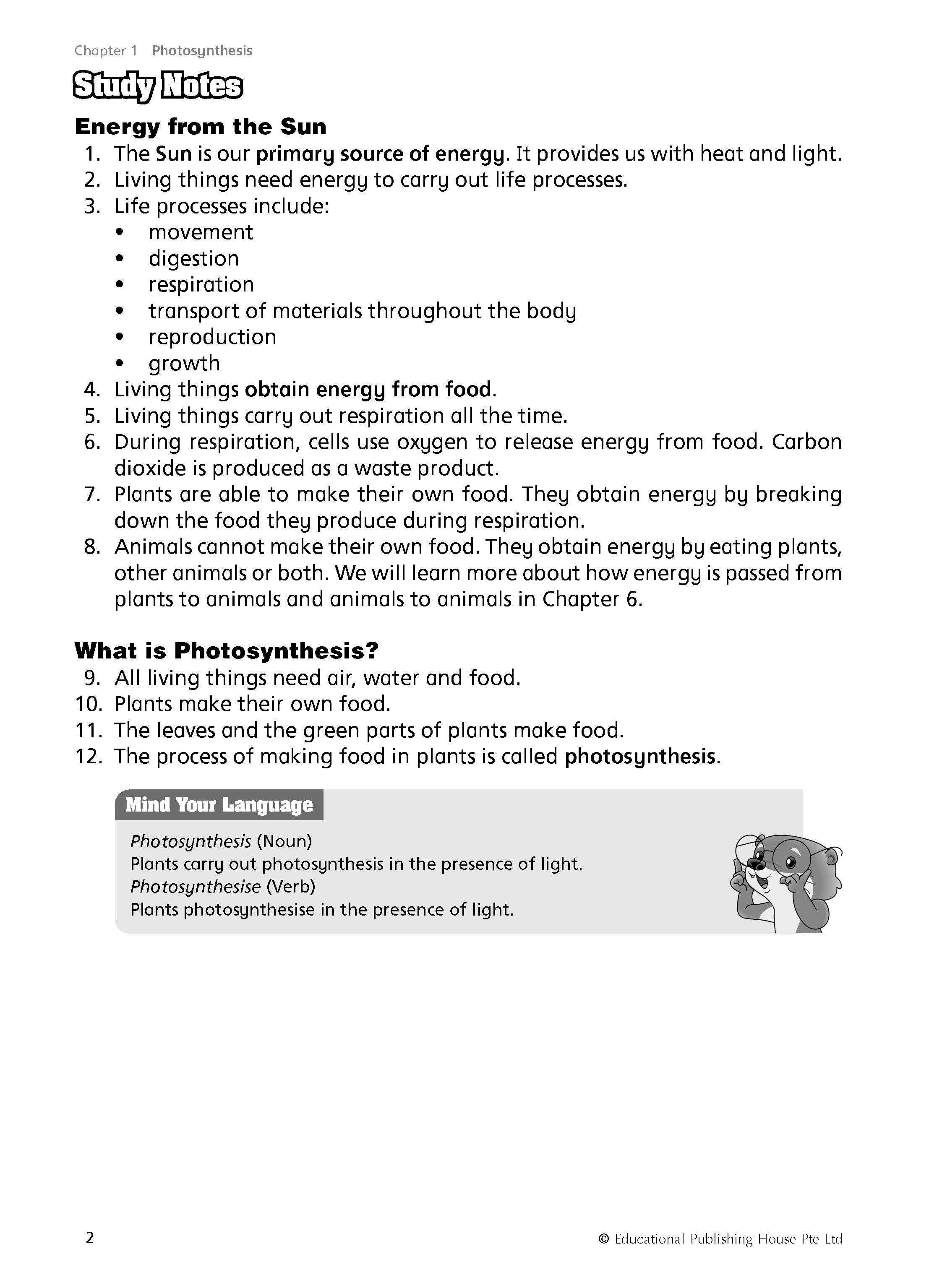 P6 Must Know Science Process Skills & Key Words