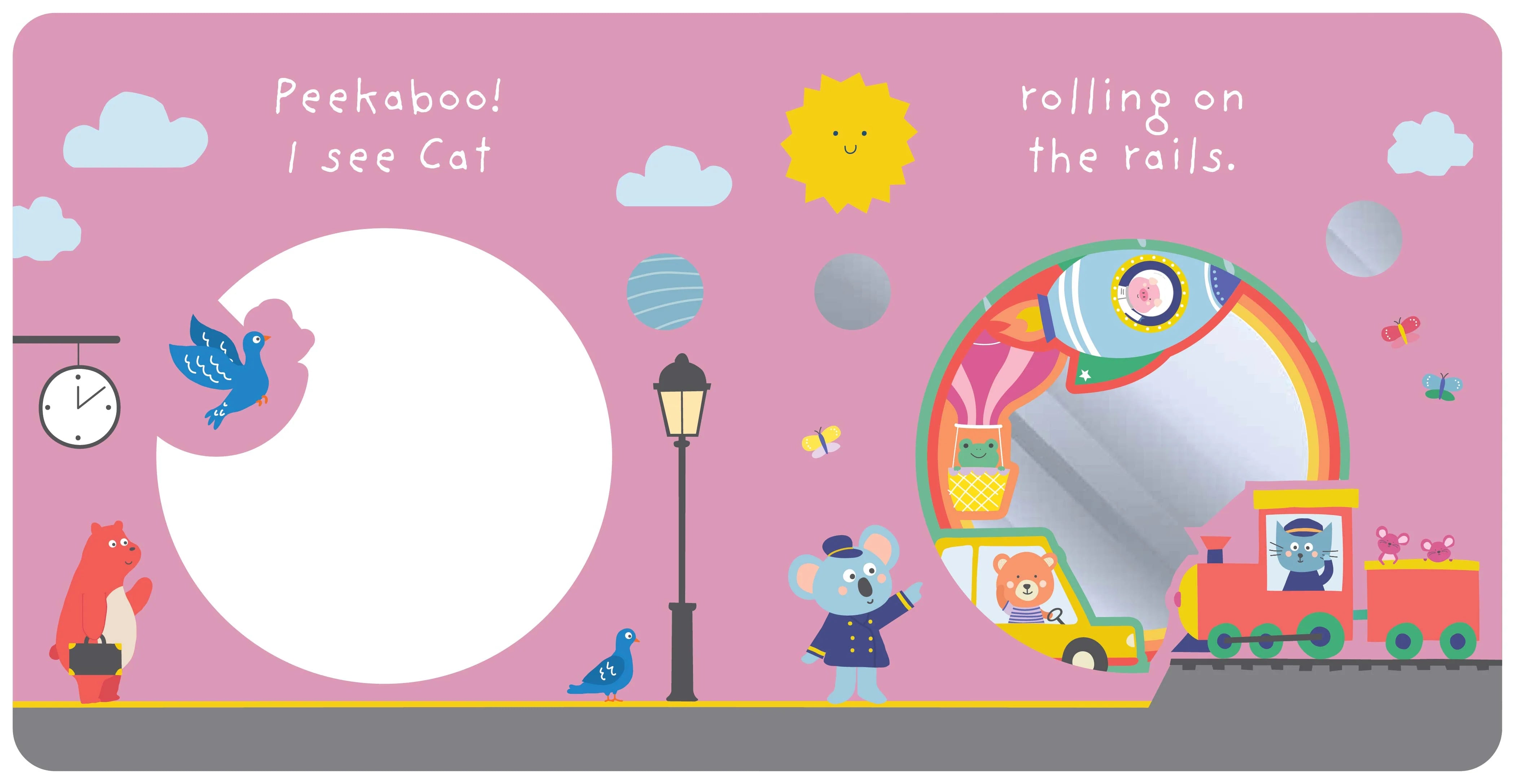 Peekaboo I See You Mirror Board Book