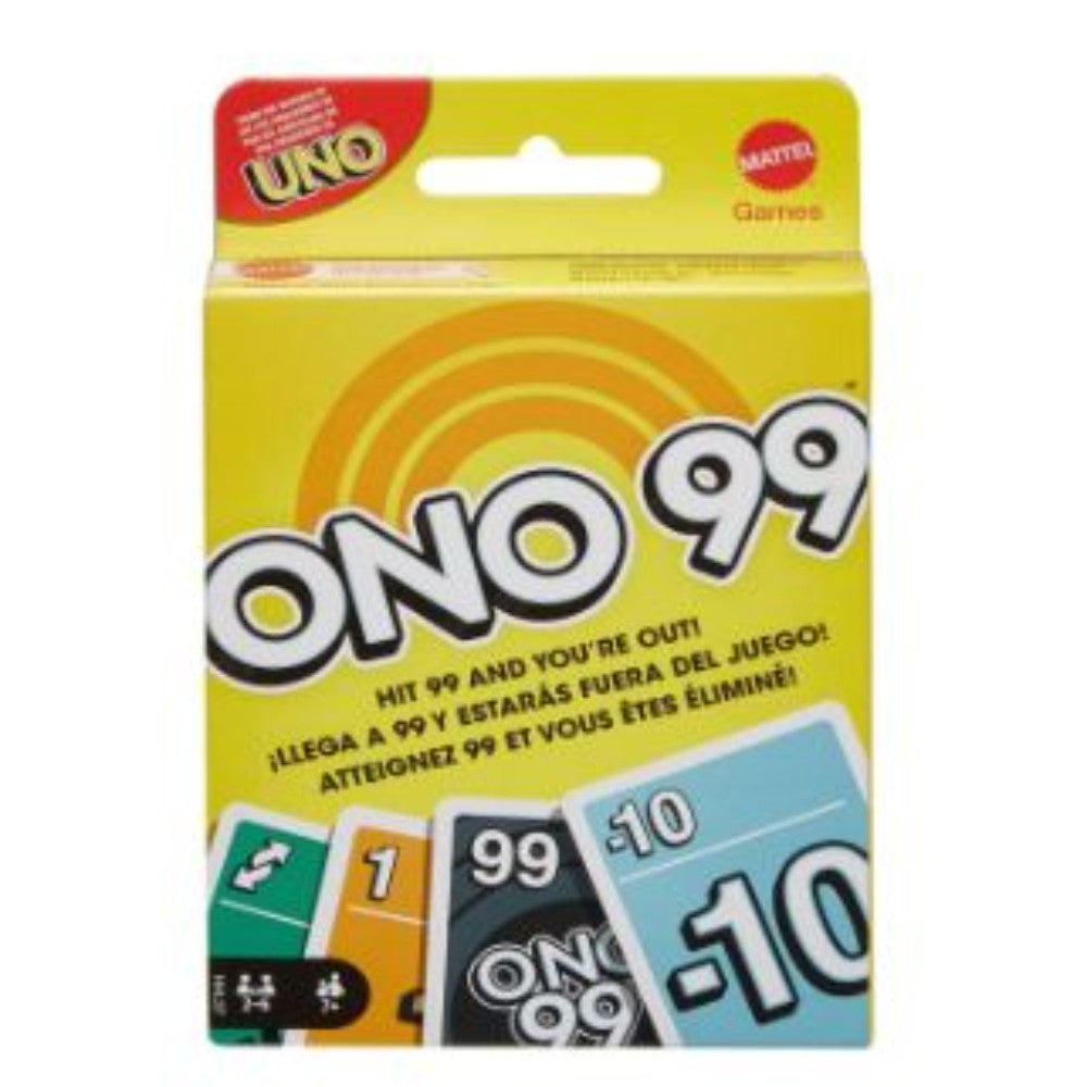 MATTEL UNO O'NO 99 CARD GAME