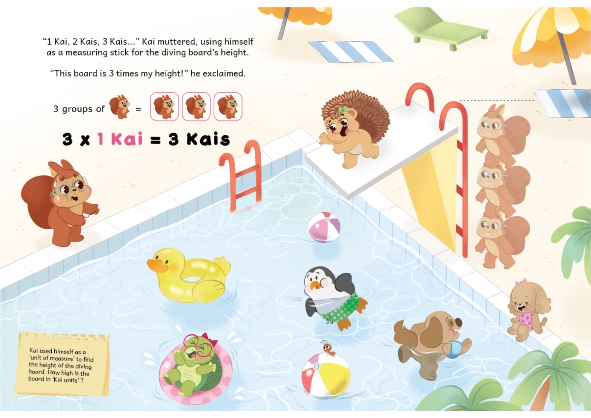 Maths Storybook: One Brave Bite - Multiplication (5-7yo)