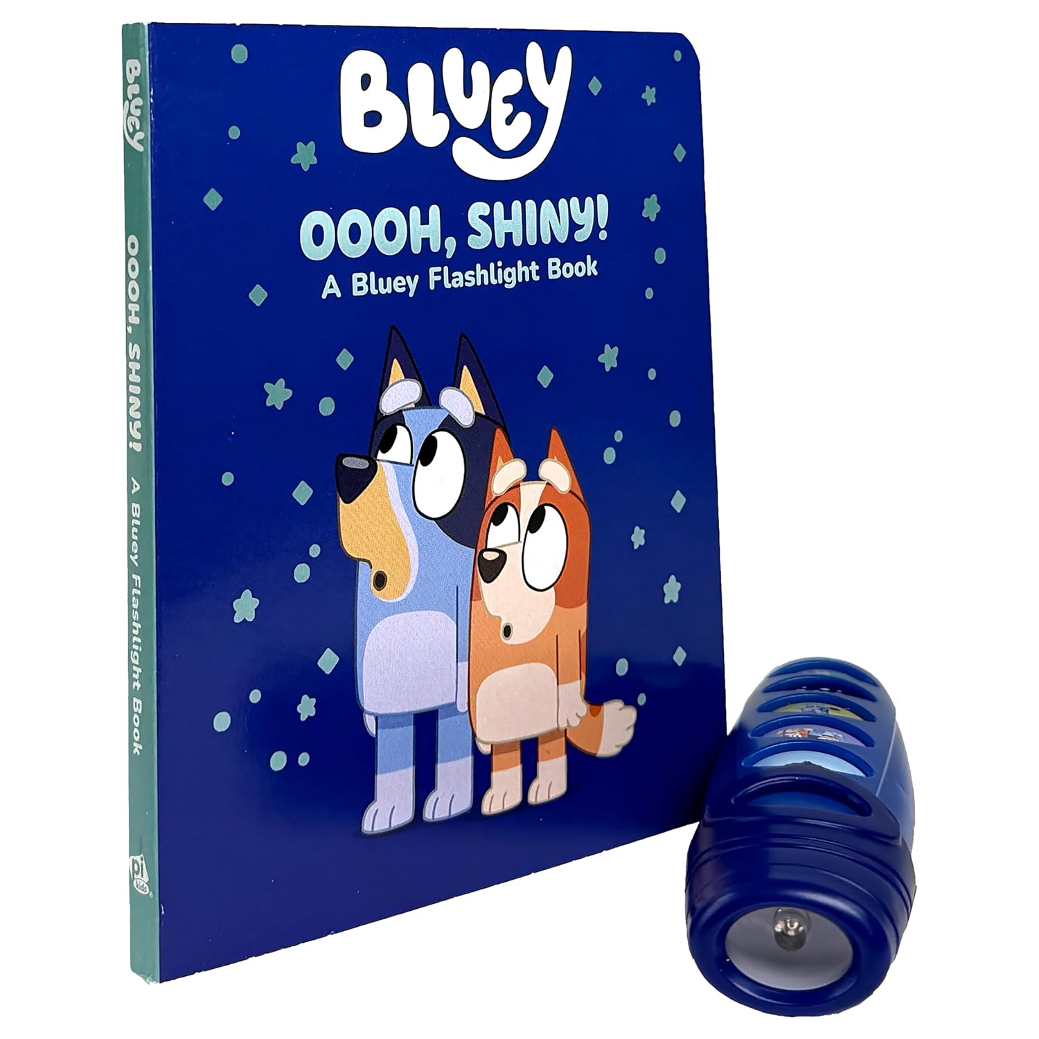 Bluey - Oooh, Shiny! A Bluey Flashlight Toy Adventure Sound Book - PI Kids
