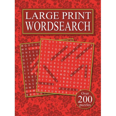 Large Print Wordsearch A5+ Series 4160