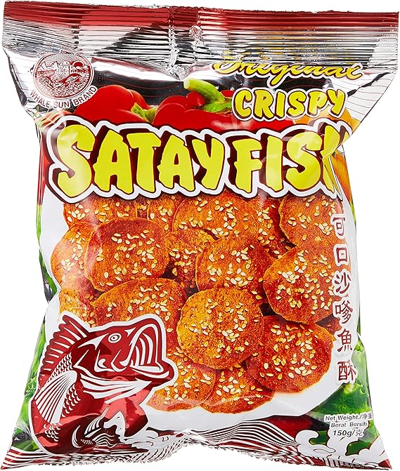 Whalesun Crispy Satay Fish 150g