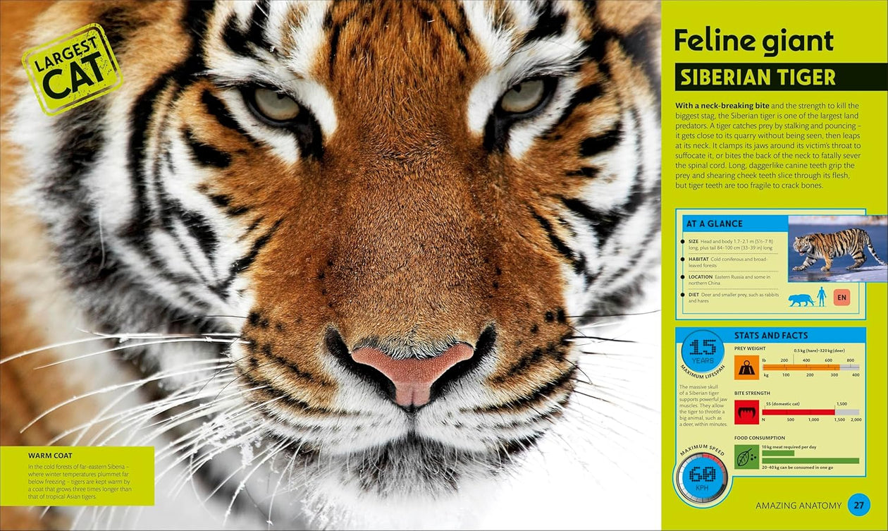 Super Nature: The 100 Biggest, Fastest, Deadliest Creatures on the Planet (DK Super Nature Encyclopedias) - 2nd Edition