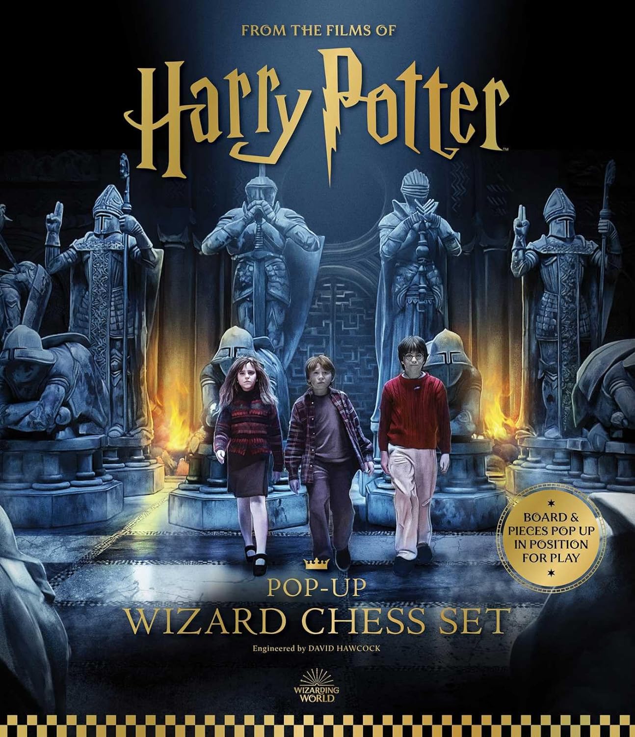 Harry Potter: The Pop-Up Wizard Chess Set (Hardcover)