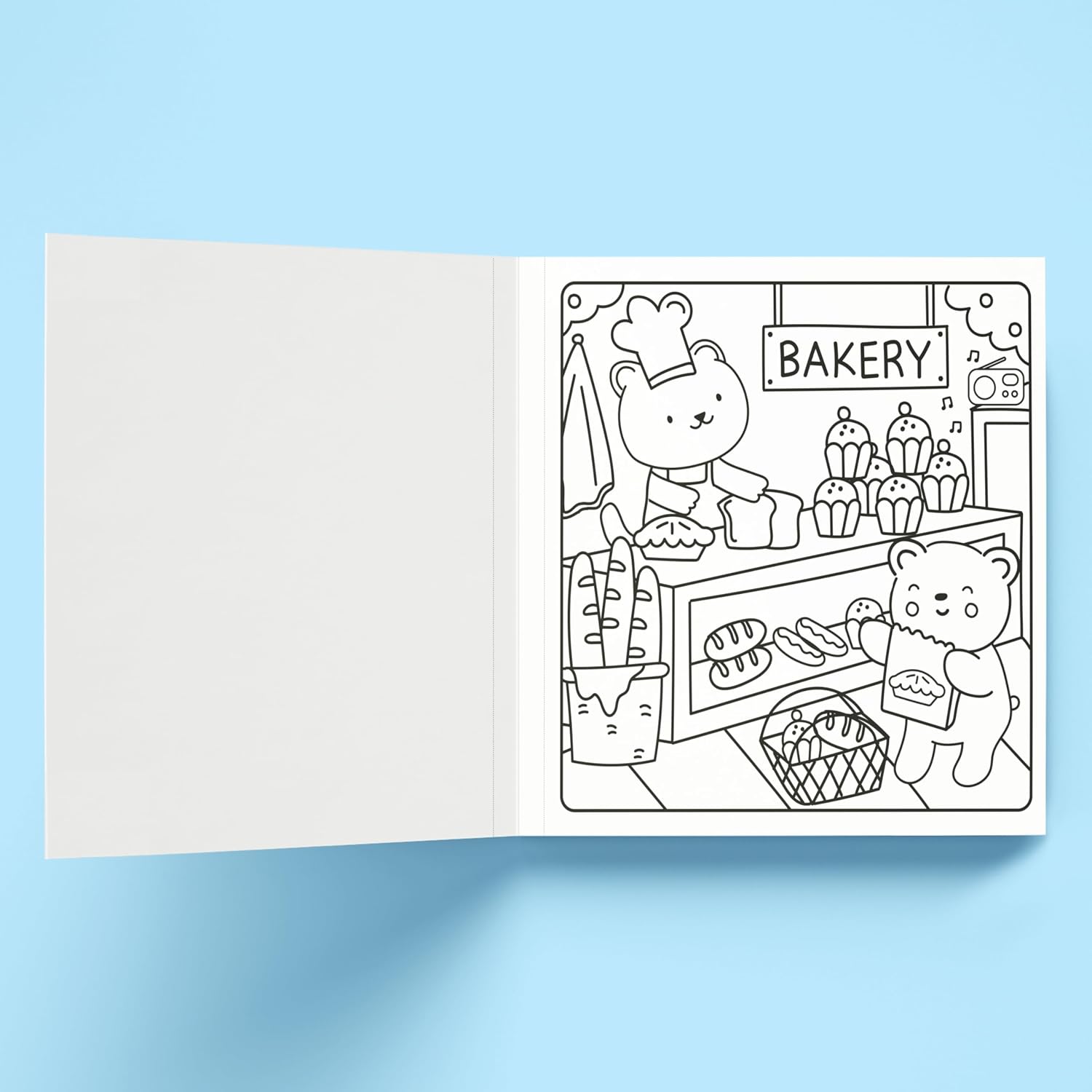 Sunny Vibes Colouring: Happy Street (Paperback)
