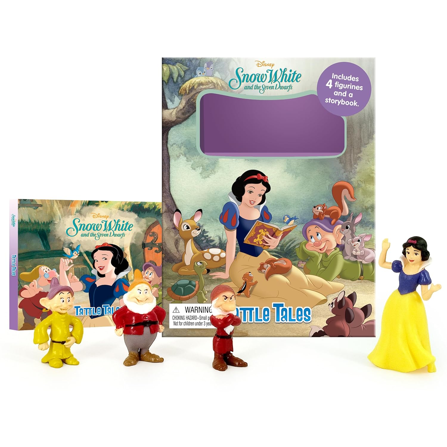 Disney Snow White Tattle Tales (Board Book – Picture Book)