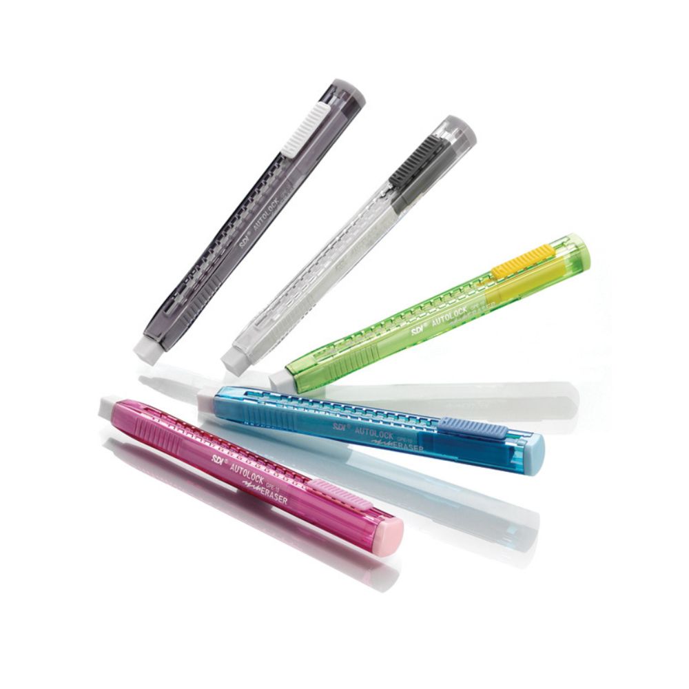 Sdi Pen Eraser Autolock Eraser, Refillable Gpe-25
