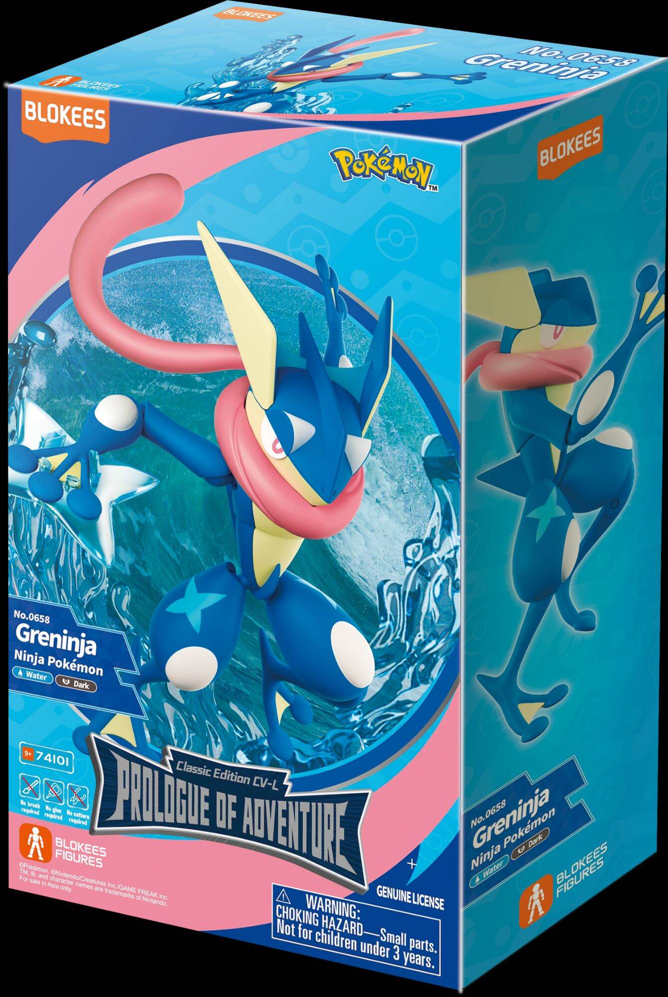 BLOKEES POKEMON CLASSIC EDITION L GRENINJA