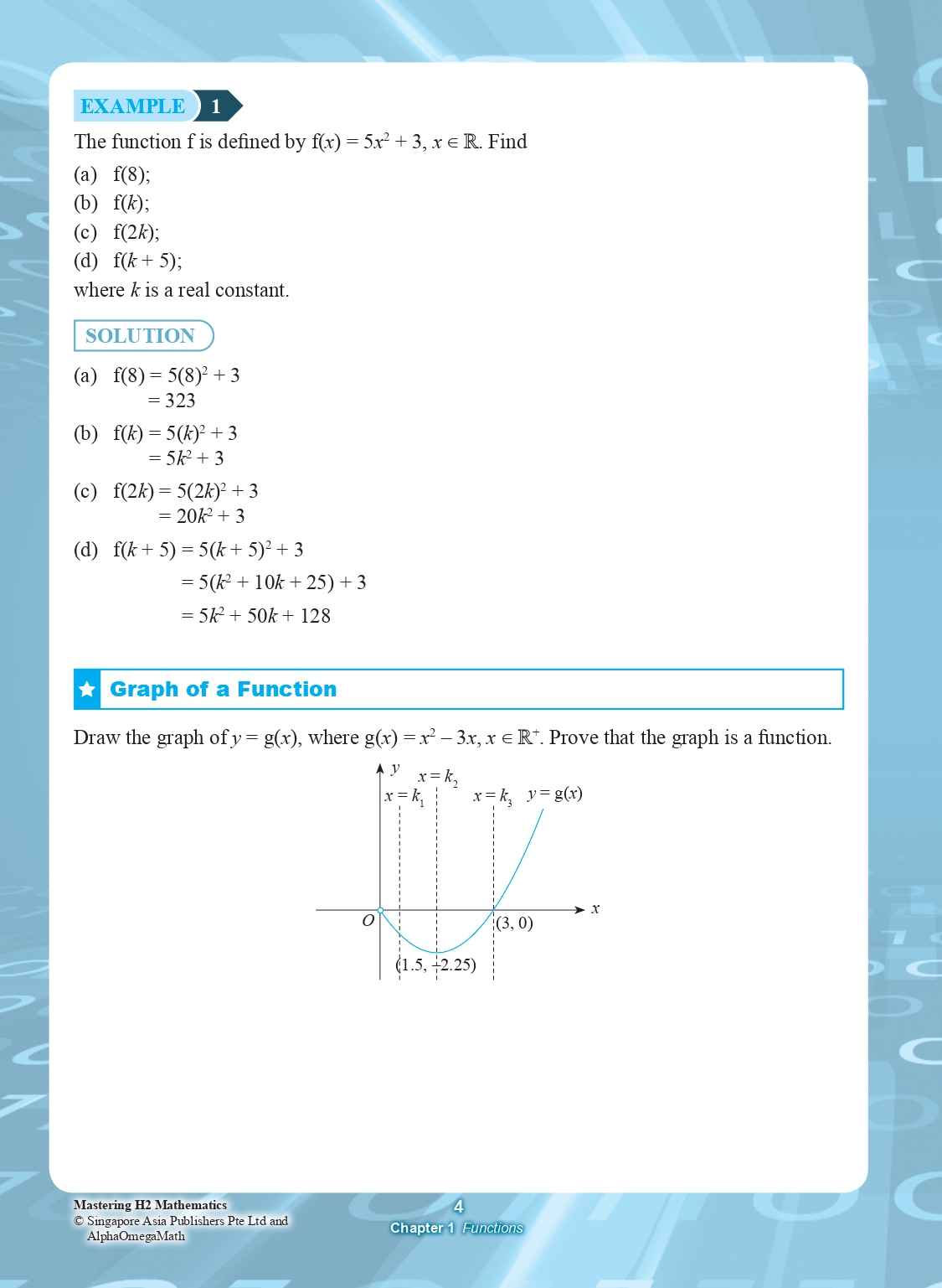 Mastering H2 MATHEMATICS