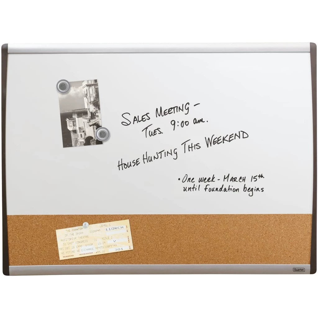 Quartet Arc Frame Combination Board 23" X 17" (79370)