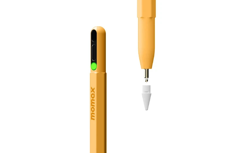 Momax Mag.Link Pop Magnetic Active Stylus Pen (Yellow)