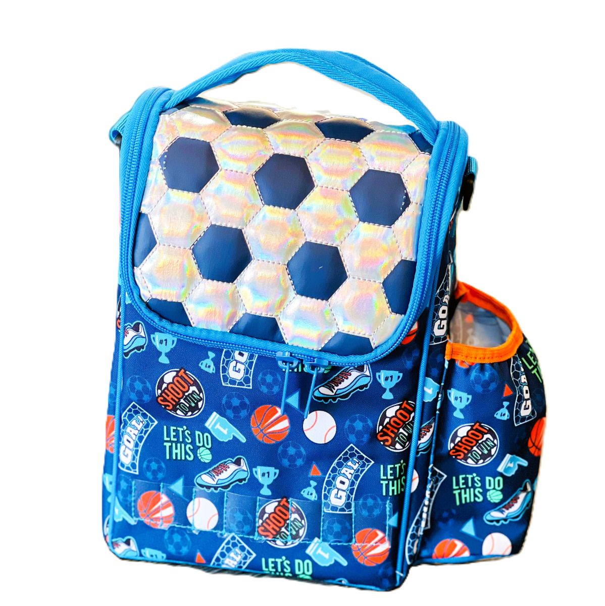 Assorted Thermal Lunch Bag With Water Bottle Slot U2083