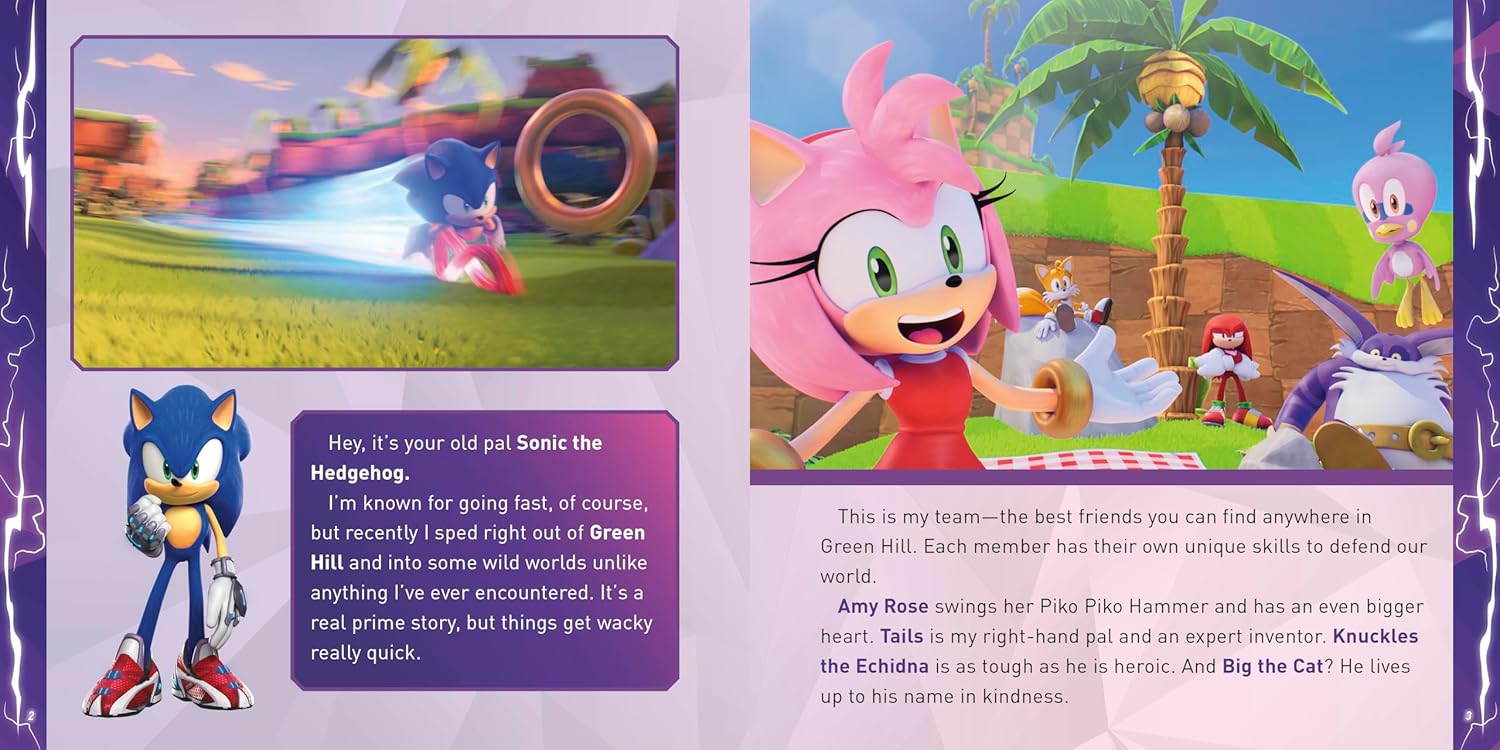 Sonic's Introduction to the Shatterverse (Paperback – Sticker Book)