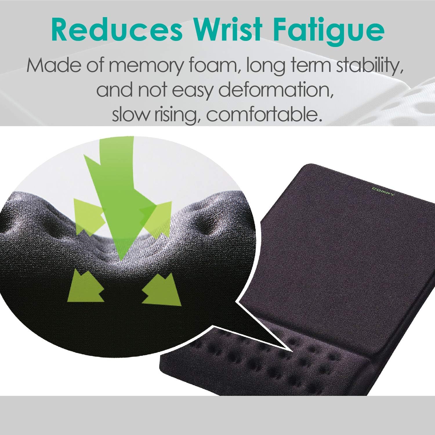 Elecom COMFY Mouse Pad with Wrist Rest