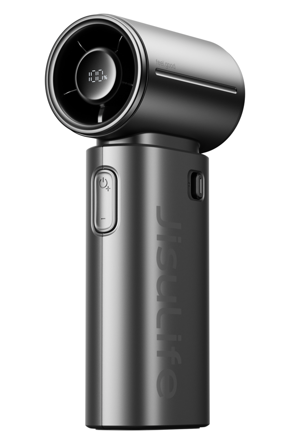 JisuLife Life 9S 5000mAh Handheld Fan - Black