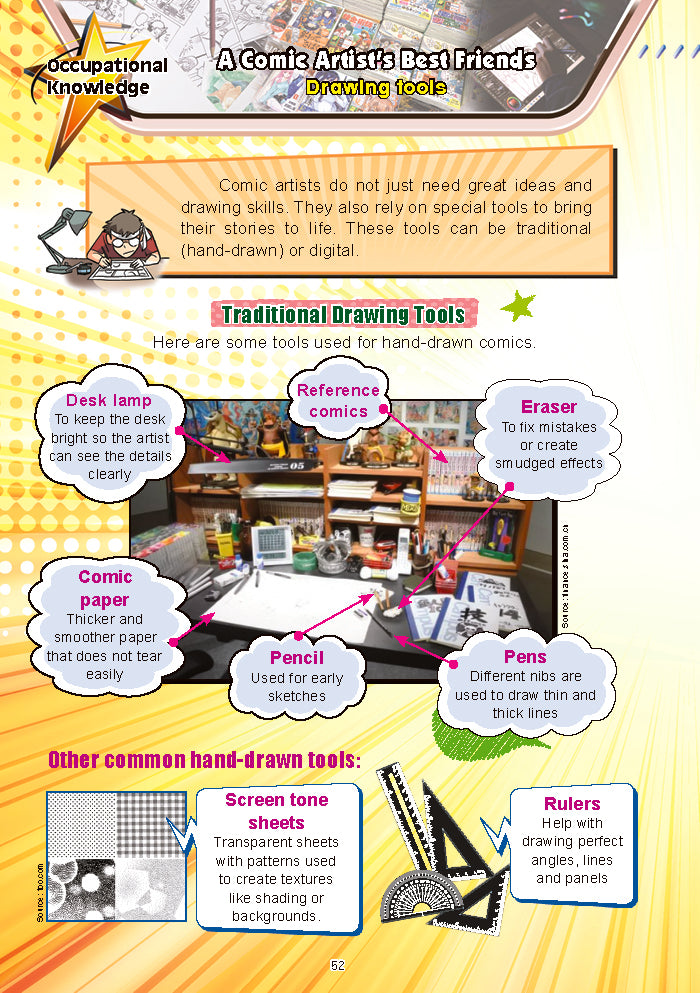 Profession Series #75 - Comic Quest Comic Artist