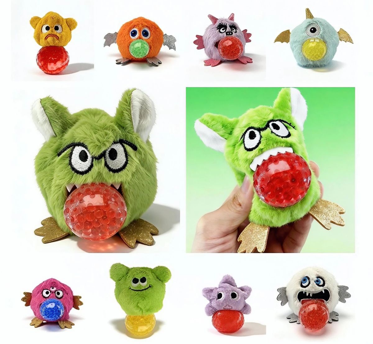 Furry Ball Stress Relief Toy – Assorted