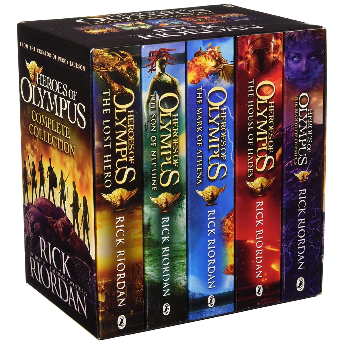 Heroes Of Olympus (5 Book Collection)