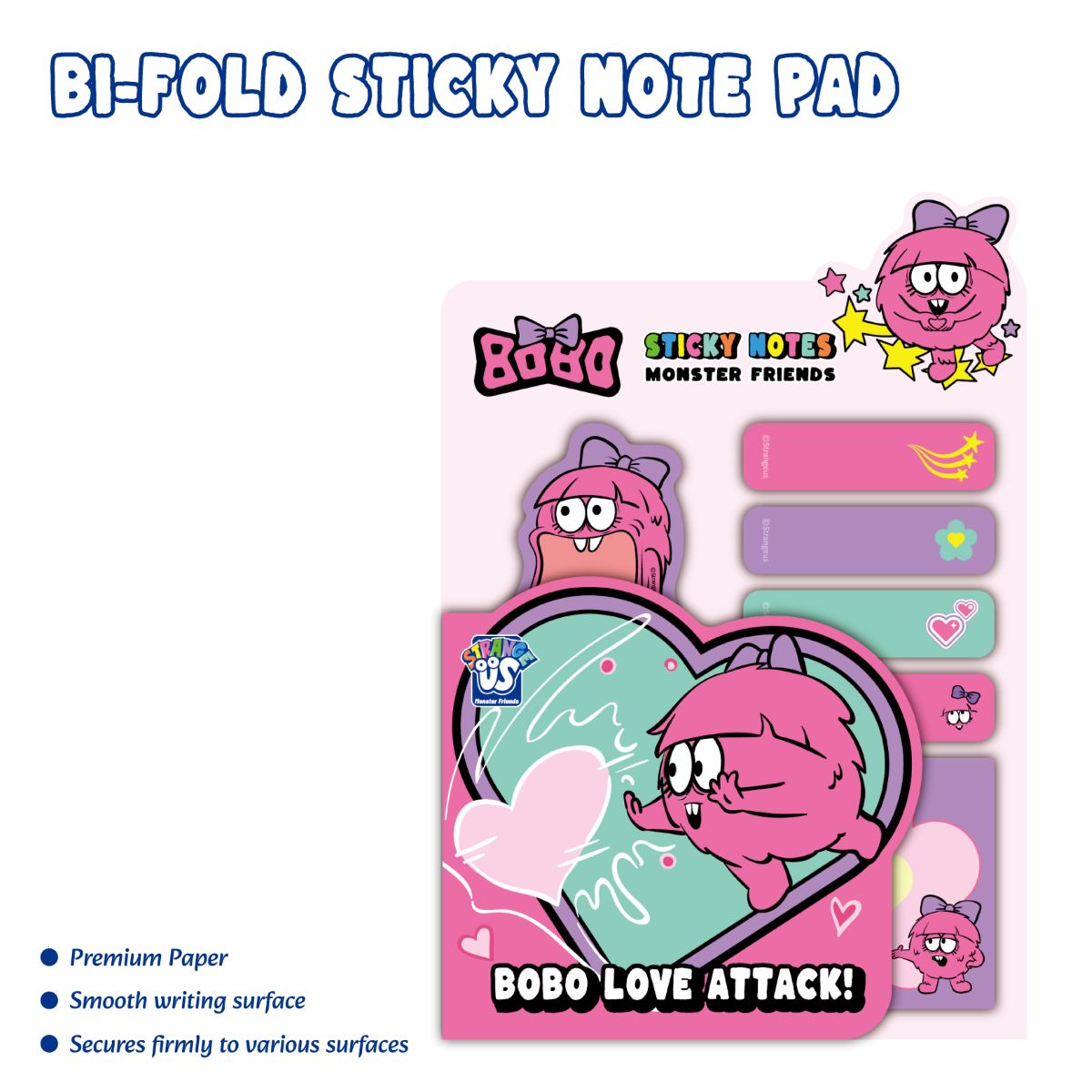 Strange Us 2-Fold Sticky Note
