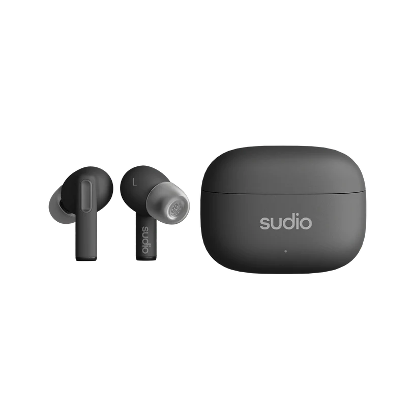 Sudio A1 Pro Wireless Earbuds with ANC - Black