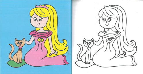 Princess Copy Colour