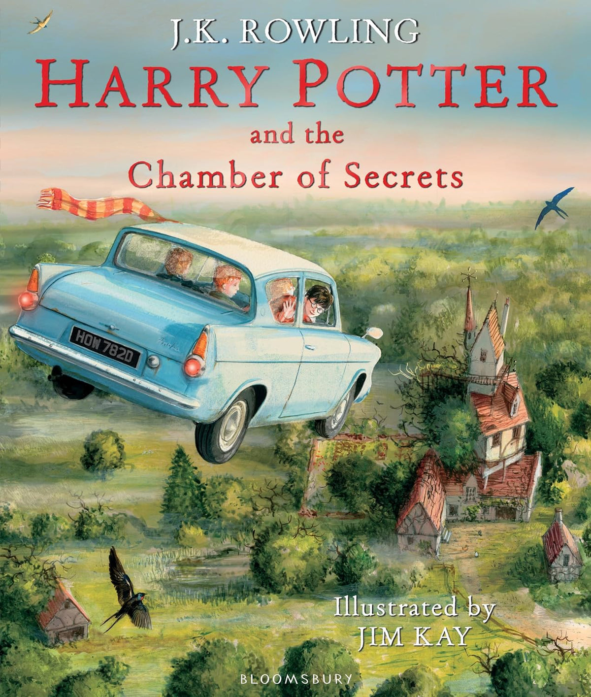 Harry Potter and the Chamber of Secrets: Illustrated Edition (Hardback)