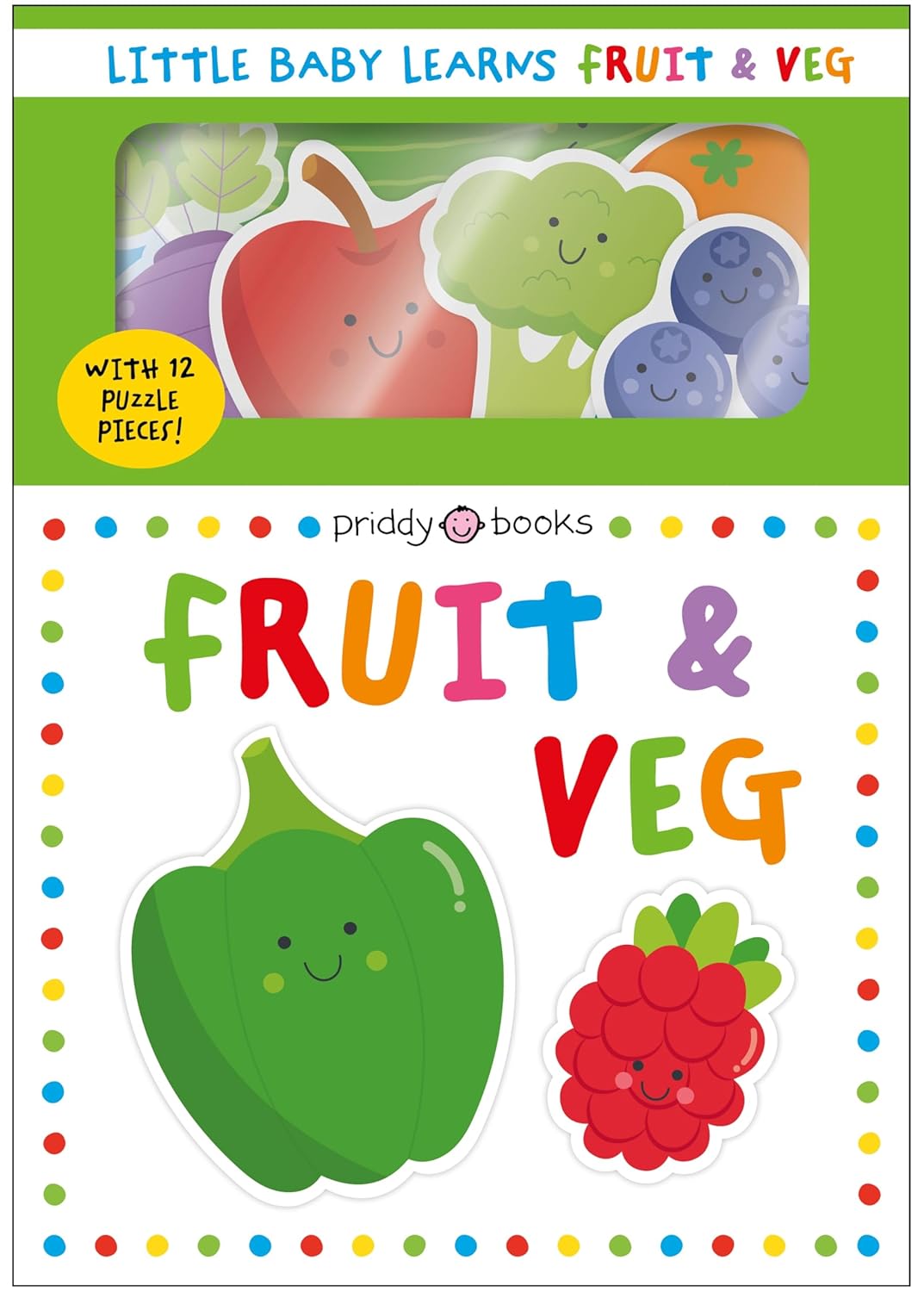 Little Baby Learns Fruit & Veg (Board Book)