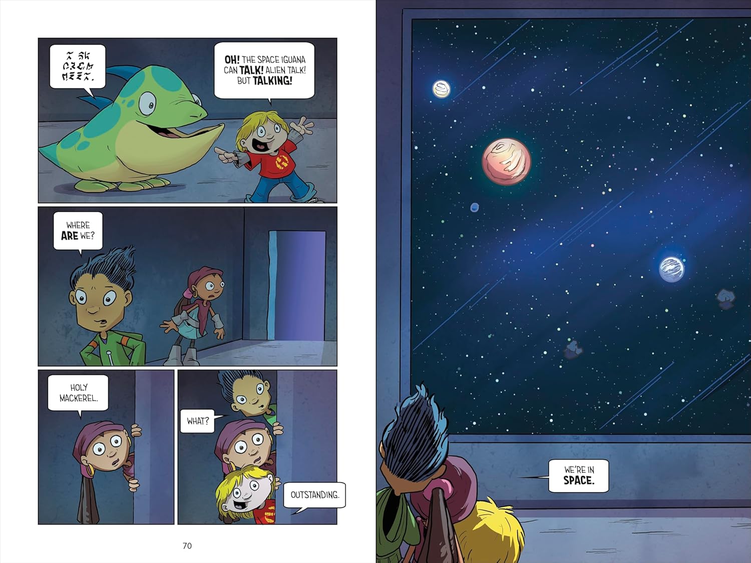 Hilo Book 11: The Great Space Iguana: (A Graphic Novel) - Paperback