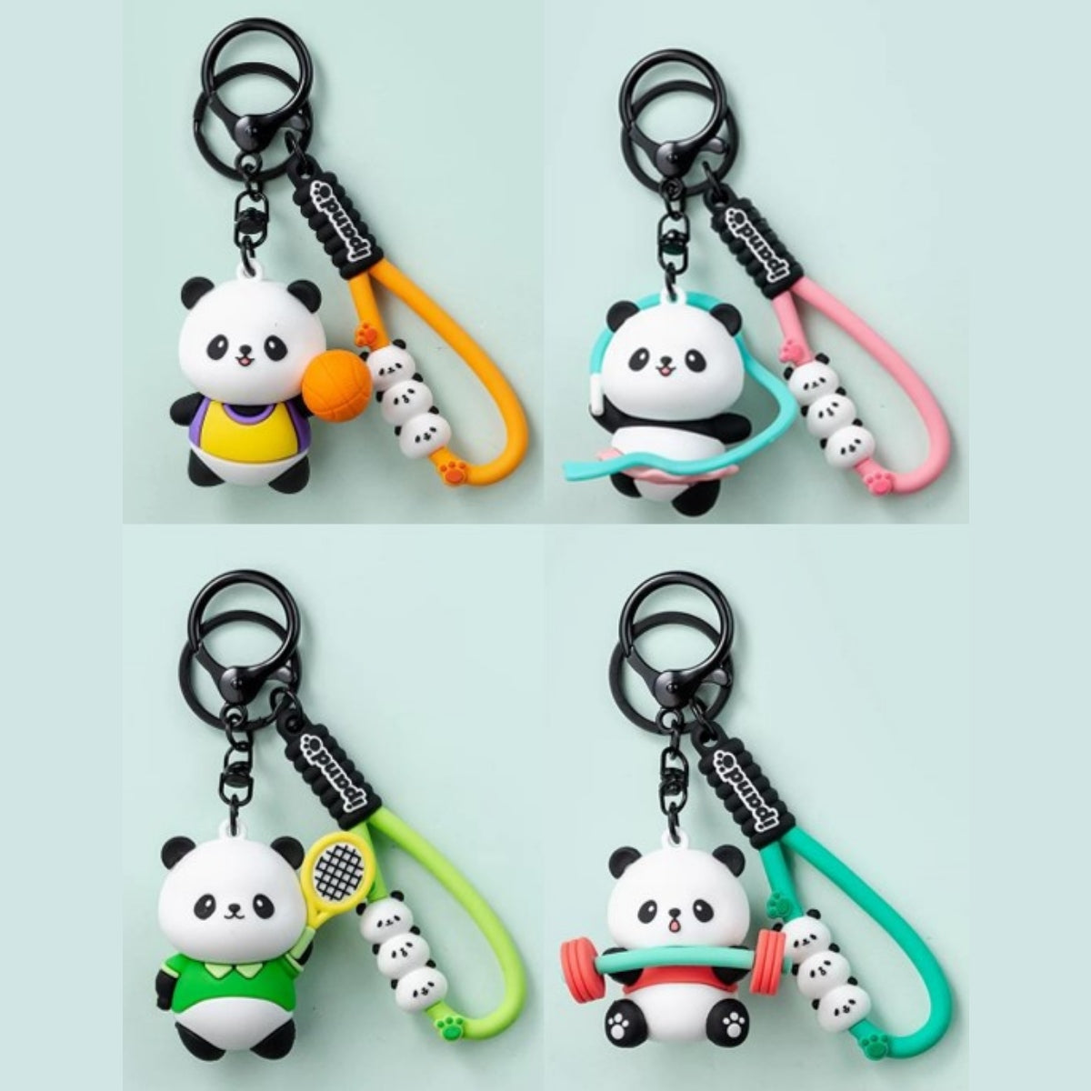 Sport Panda Keycharm