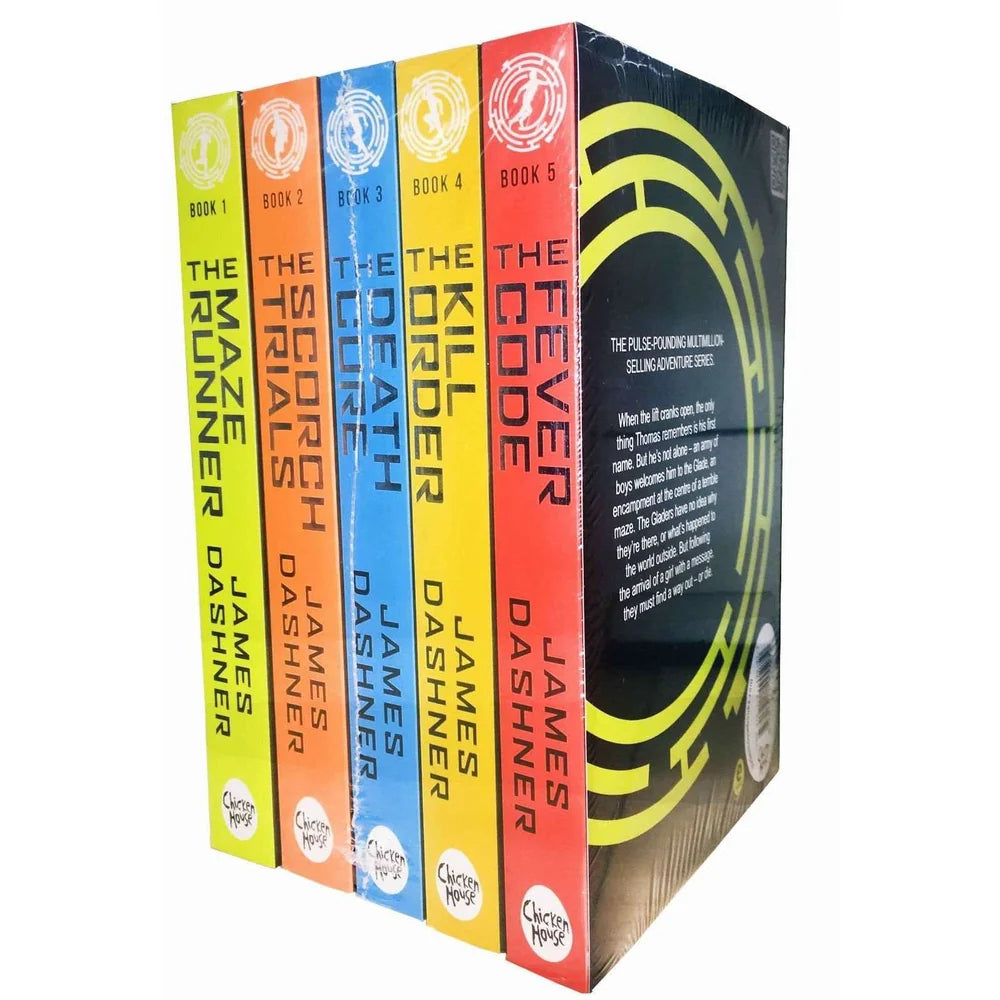 Maze Runner Series James Dashner 5 Books Collection Set Pack (Paperback)