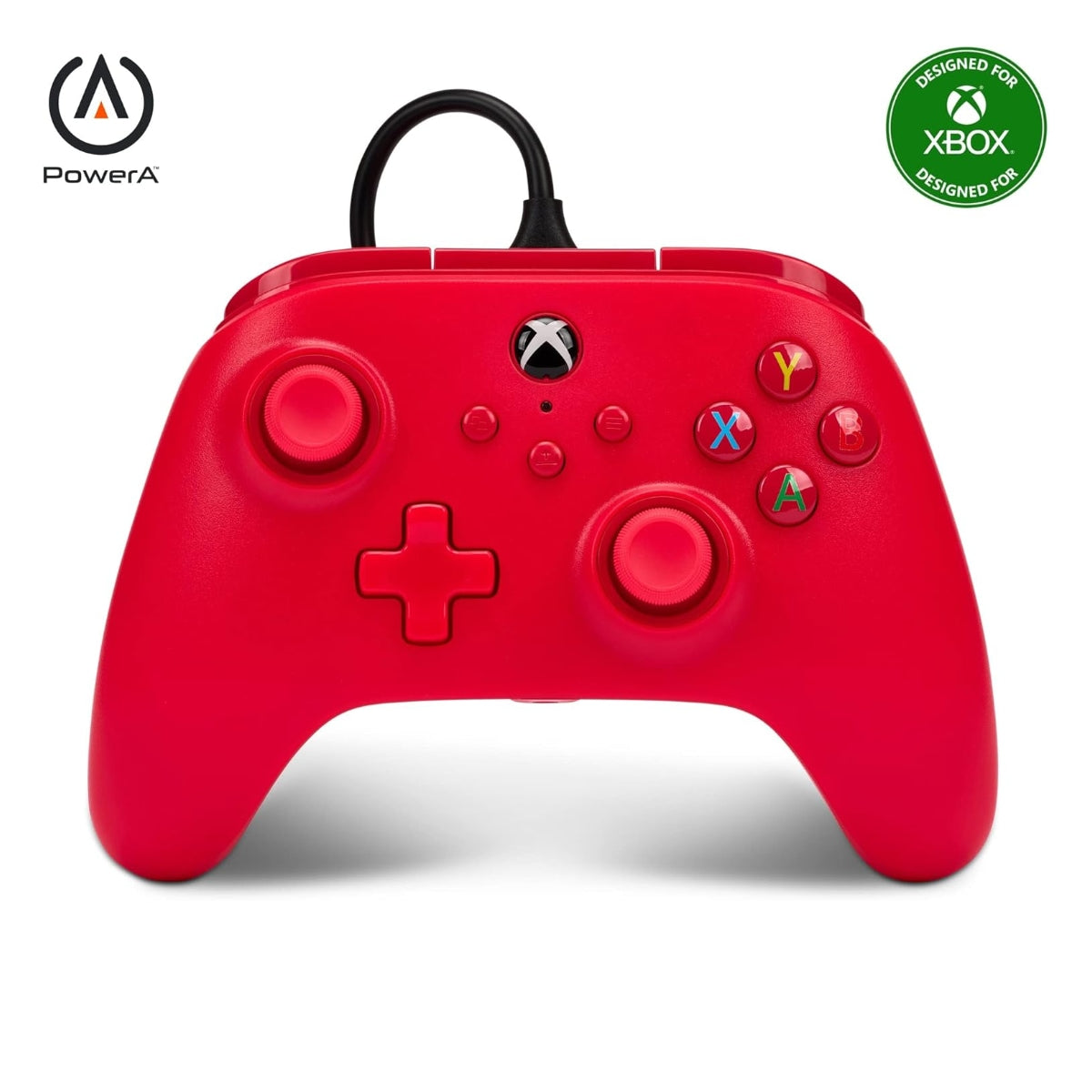 PowerA Wired Controller for Xbox Series X/S - Red (Officially Licensed)
