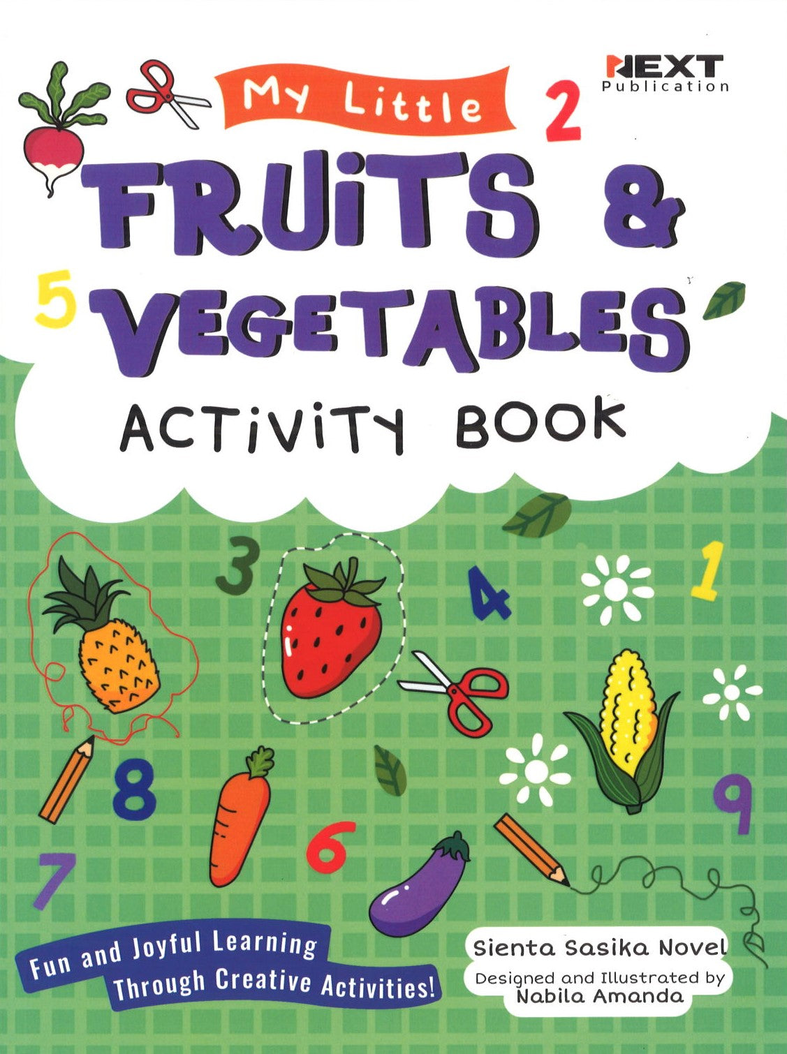 My Little Fruits & Vegetables Activity Book