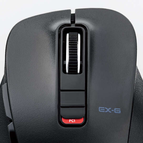 Elecom EX-G Silent Bluetooth 5.0 Mouse M Size Black