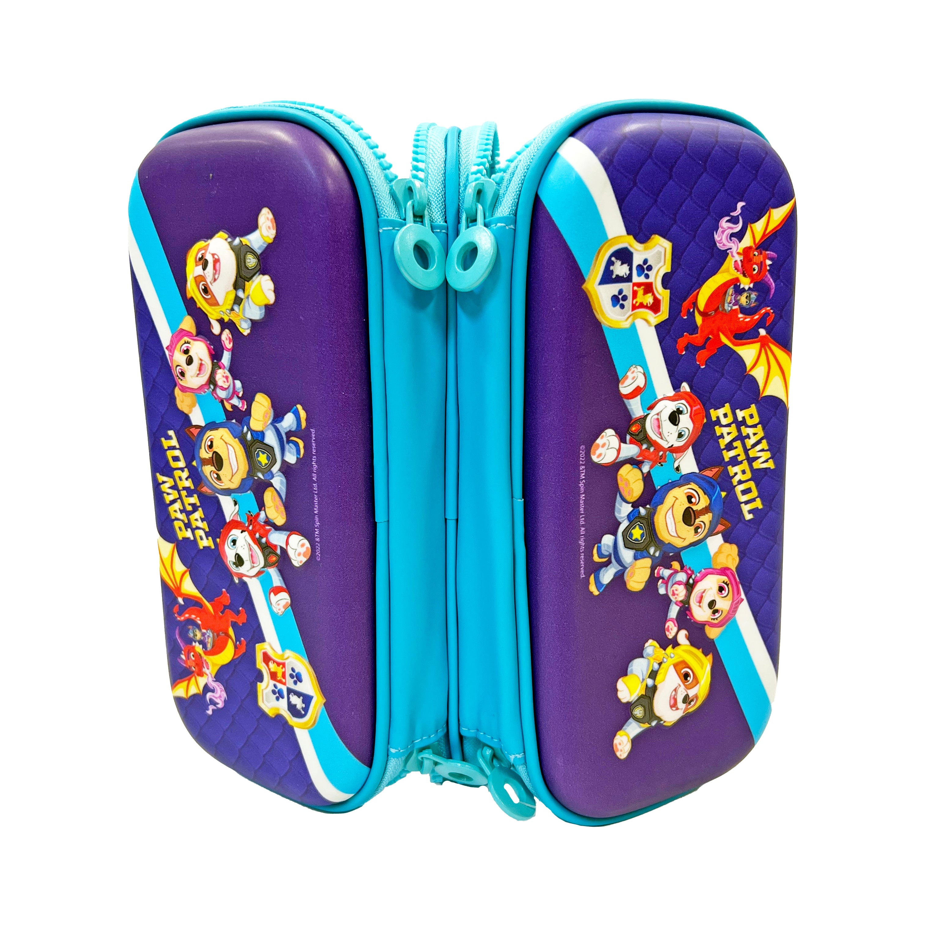 PAW PATROL DOUBLE ZIP 3D PENCIL CASE (S) 3DPC-S-4