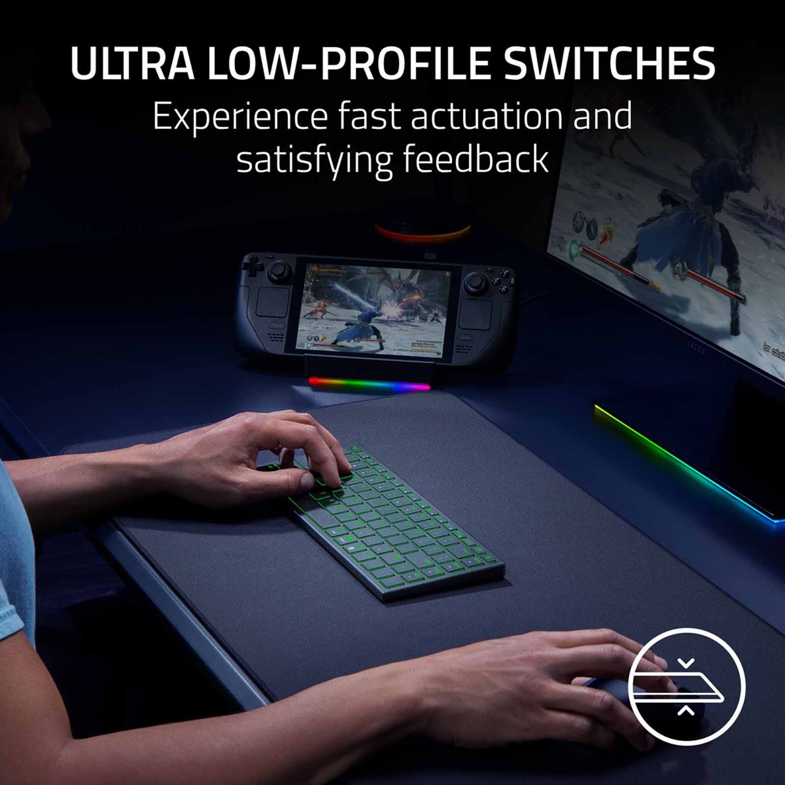 Razer Joro US Layout Portable Wireless Gaming Keyboard - Black 