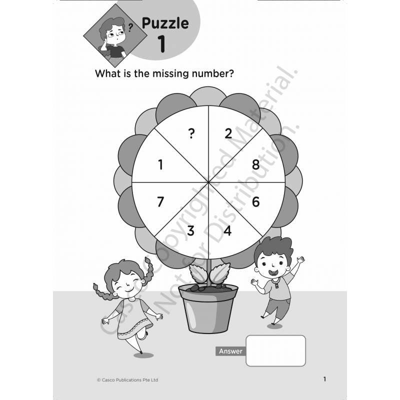 Primary 1-3 IQ Math Challenge
