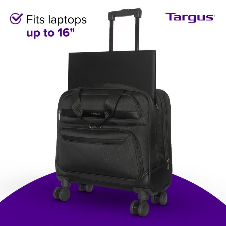 Targus 16” Transit 4-Wheel Rolling Laptop Case