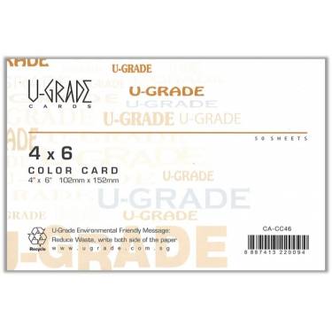 U-Grade Color Card 3x5