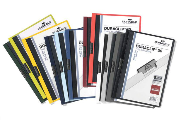 Duraclip Folder 2200 White, 30 A4 sheets