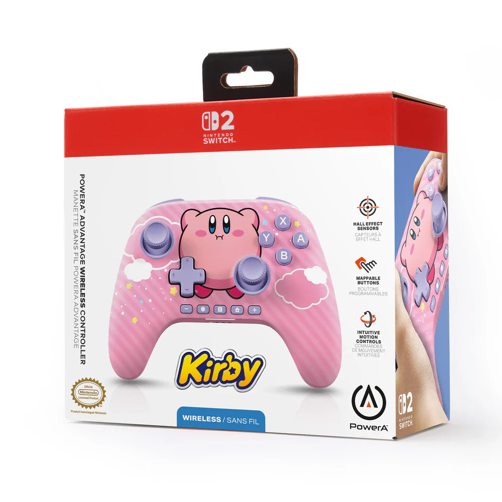 Advantage Wireless Controller for Nintendo Switch 2 – Kirby Puff