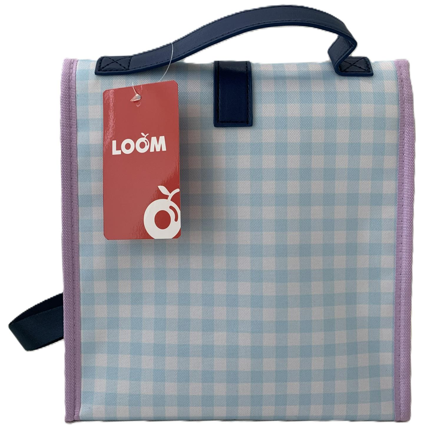 LOOM Lunch Bag B101 – Blue Plaid