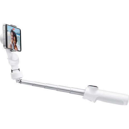 Insta360 Flow 2 Smartphone Gimbal Stabilizer AI Tracker Bundle (White)