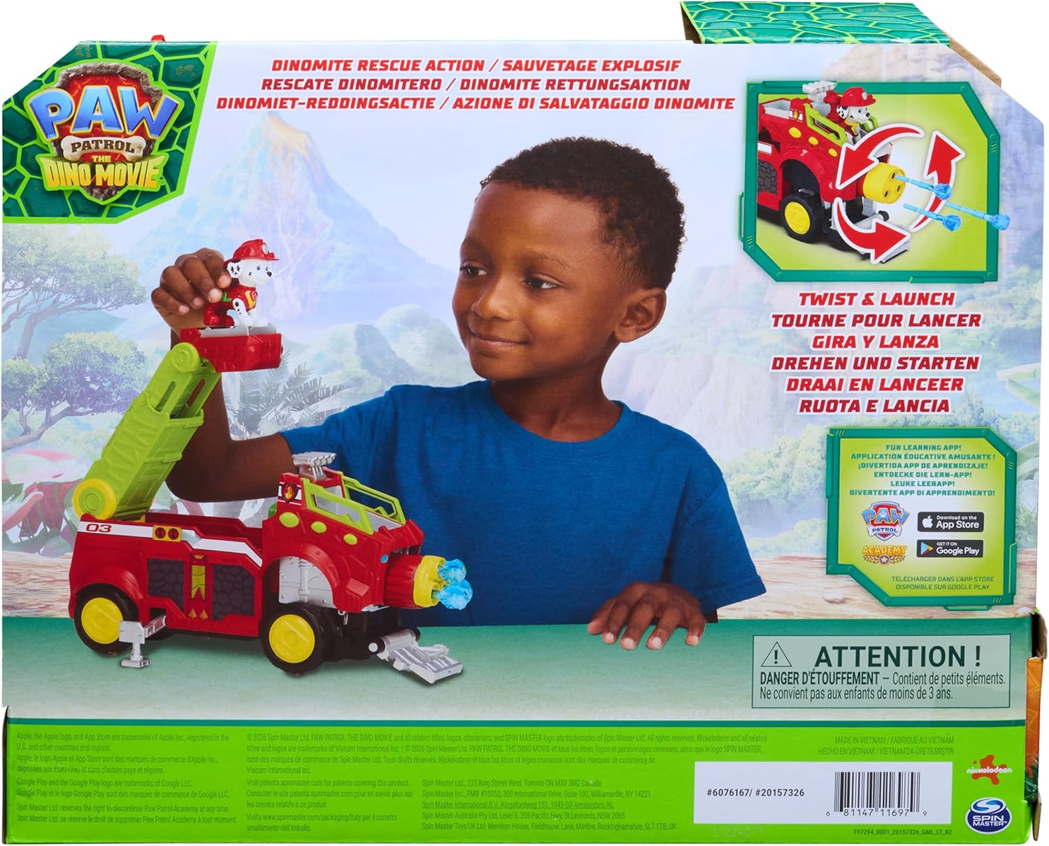 PAW PATROL THE DINO MOVIE DINO RESCUE RESPONDER
