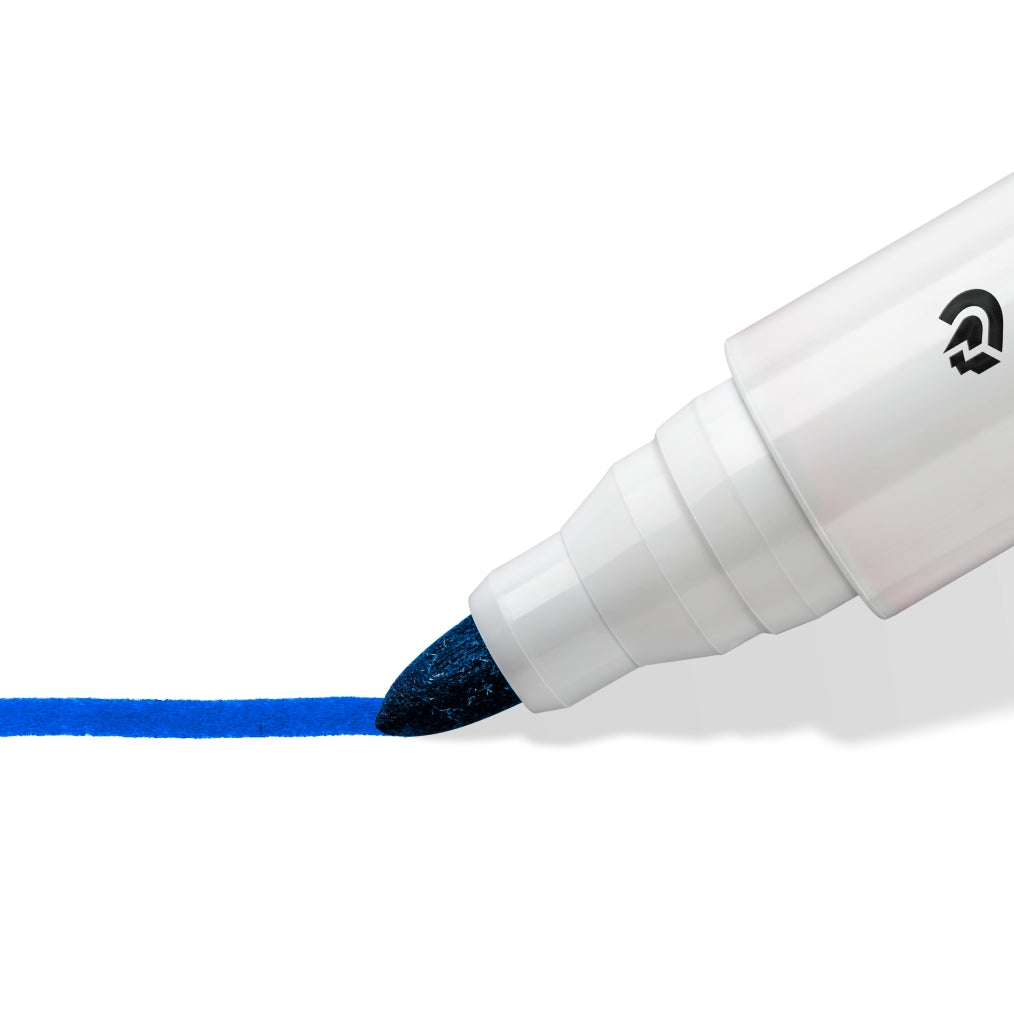 STAEDTLER LUMCOLOR WHTBOARD MARKR 351 BLUE