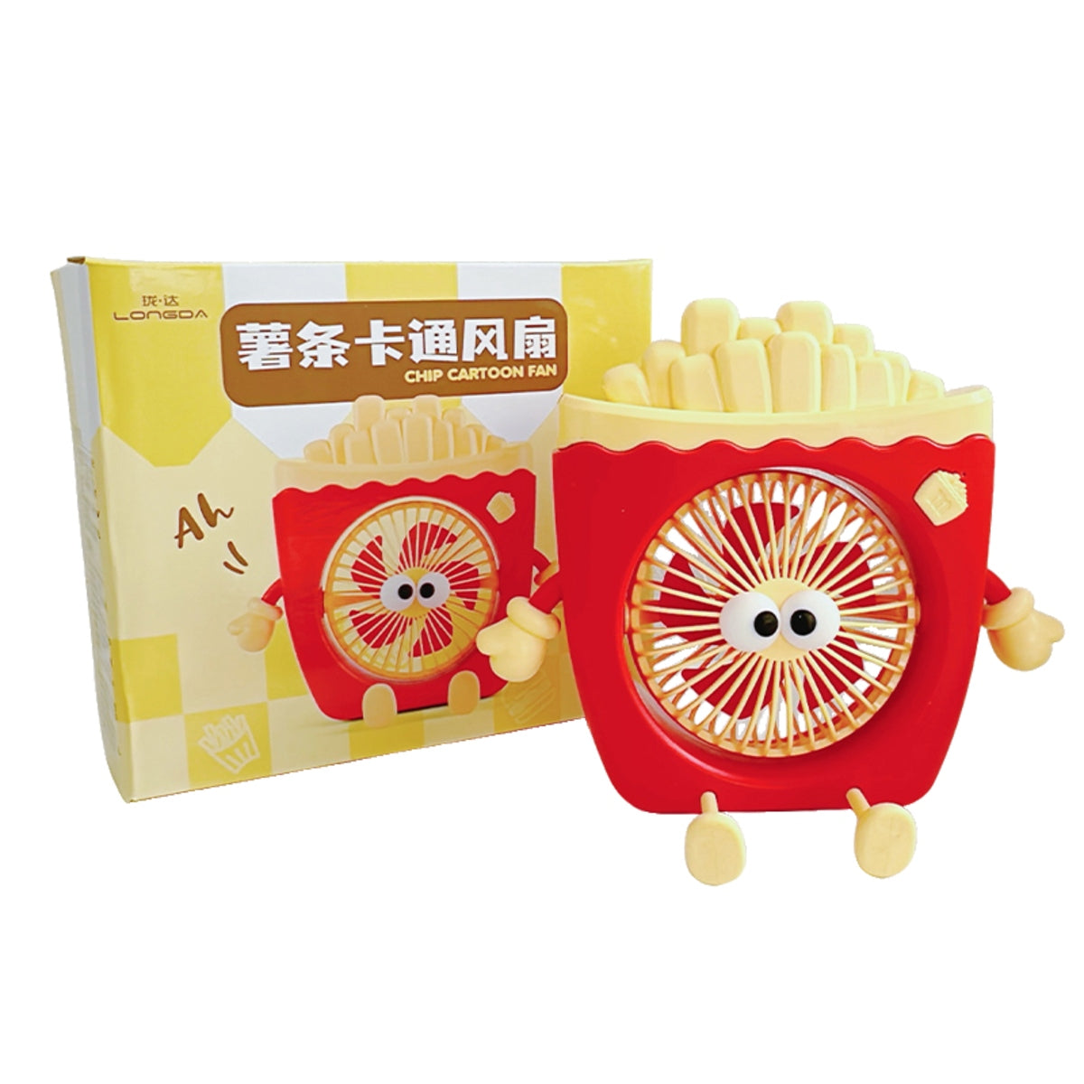 Desktop Fan – French Fries