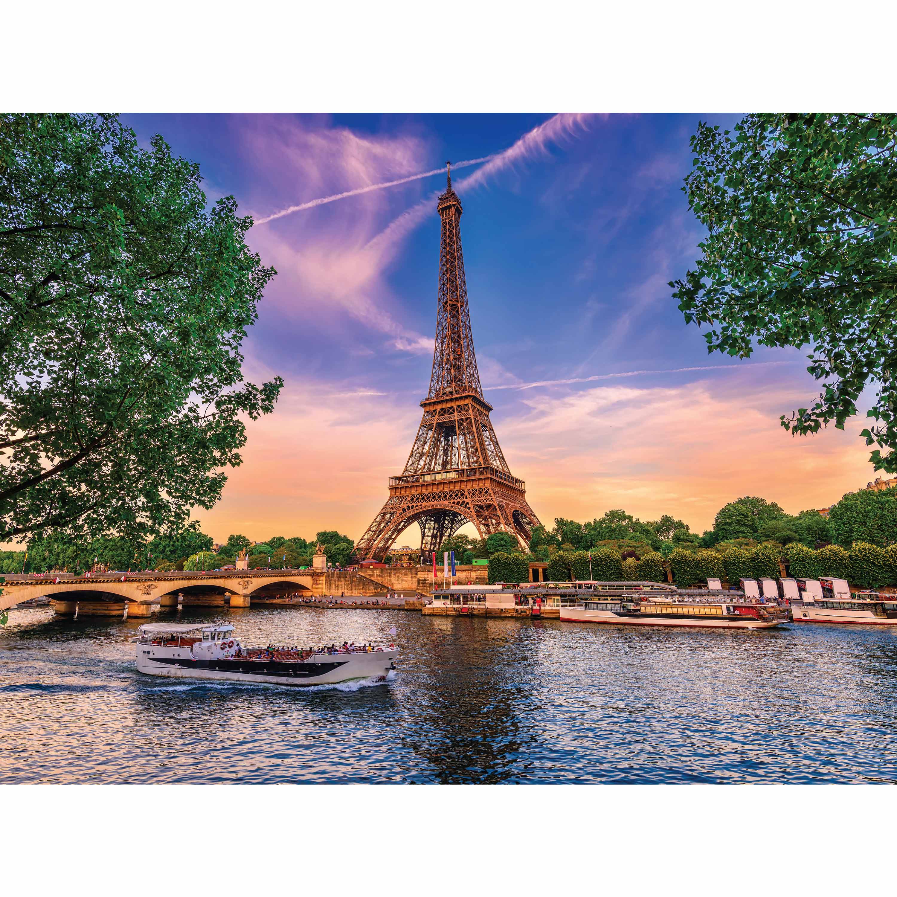 HINKLER ELEVATE 300 LARGE PIECE JIGSAW PUZZLE EIFFEL TOWER PARIS FRANCE