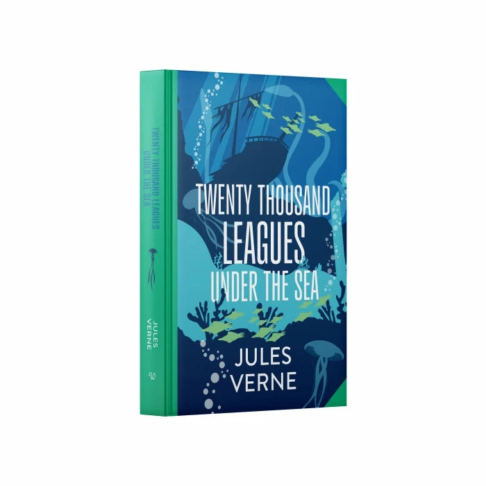 Twenty Thousand Leagues Under the Sea by Jules Verne (Deluxe Hardback Sprayed Edge Edition)