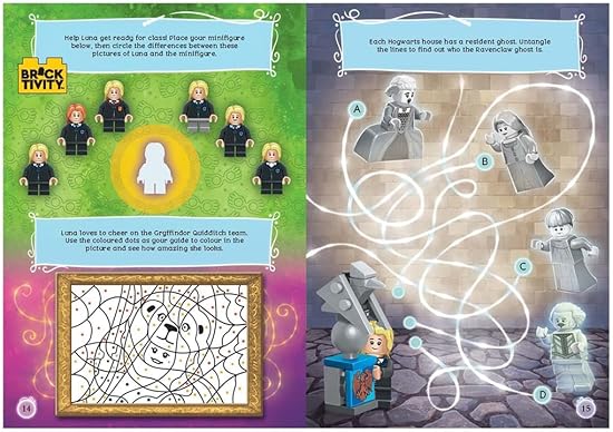 LEGO® Harry Potter™: A Magical Bond Activity Book (With Luna Lovegood™ Minifigure And Thestral Mini-Build) – Paperback